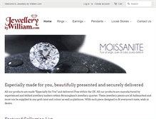 Tablet Screenshot of jewellerybywilliam.com